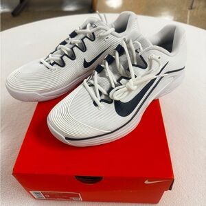 Nike Zoom Air Vapor 12 — Men’s Size 9 - White on White / Midnight Navy